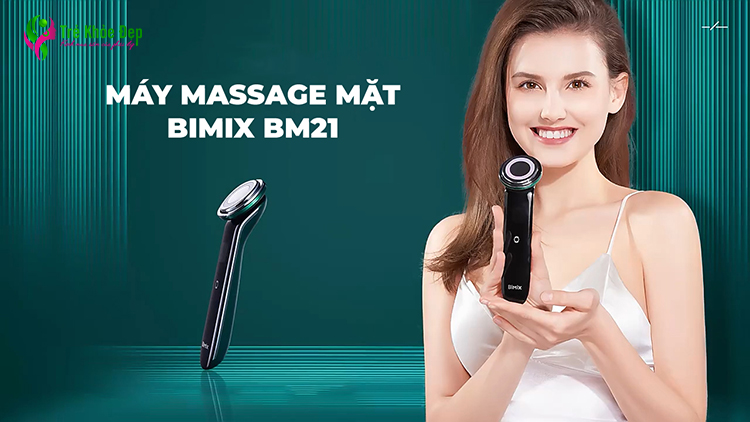 Máy masage mặt và nâng cơ đẩy tinh chất Bimix BM21