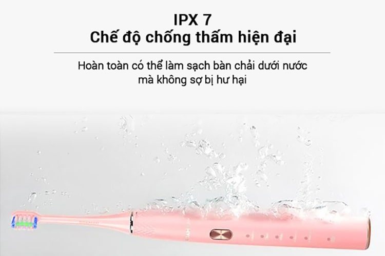 IPX7 chống thấm nước an toàn