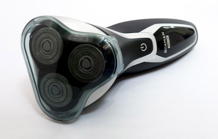 Đầu cạo tròn 3D giúp độ an toàn của máy cạo râu nâng cao