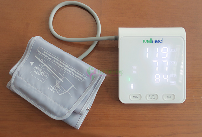 Máy đo huyết áp điện tử Wellmed FDBP-A4 (Bản có cáp USB)
