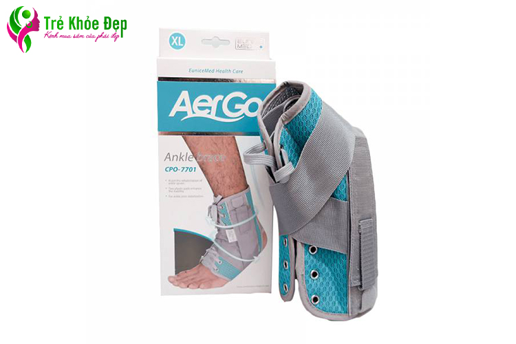 Đai bảo vệ cổ chân Aergo CPO - 7701 phù hợp với người đang bị thương nhẹ