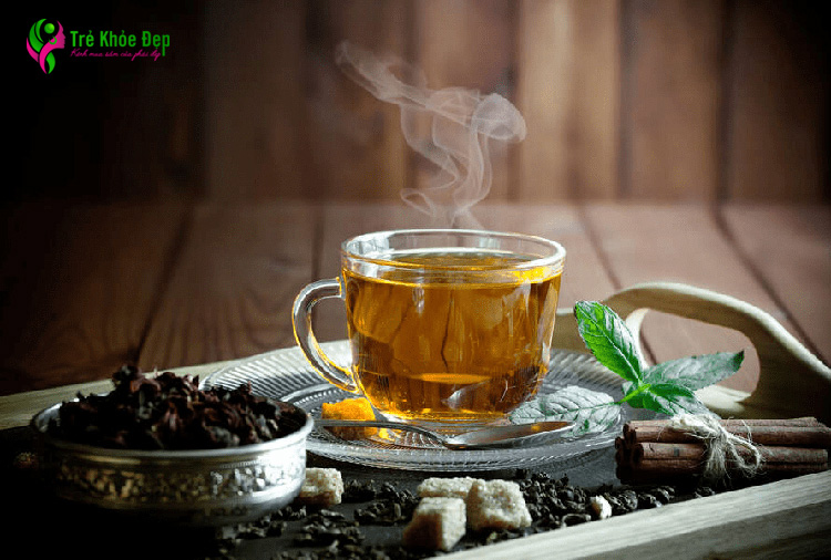 Uống trà tía tô trị nám da còn giúp cơ thể thanh lọc và giải nhiệt
