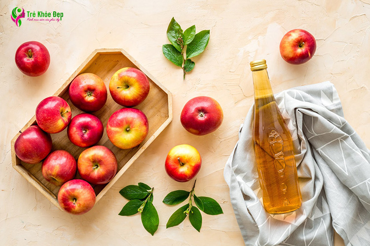 Giấm táo có đặc tính kháng khuẩn giúp loại bỏ mọi vết thâm, vết nám hiệu quả