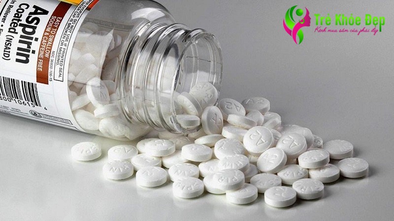 Aspirin giúp làm chậm khả năng đông máu